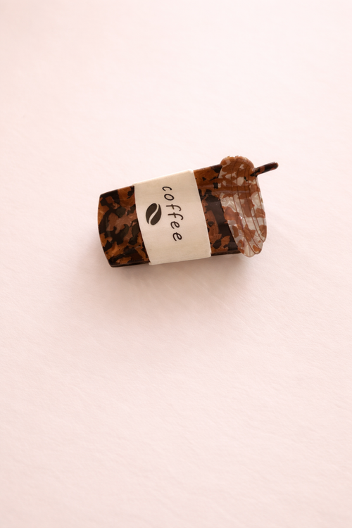 PINCE À CHEVEUX COFFEE