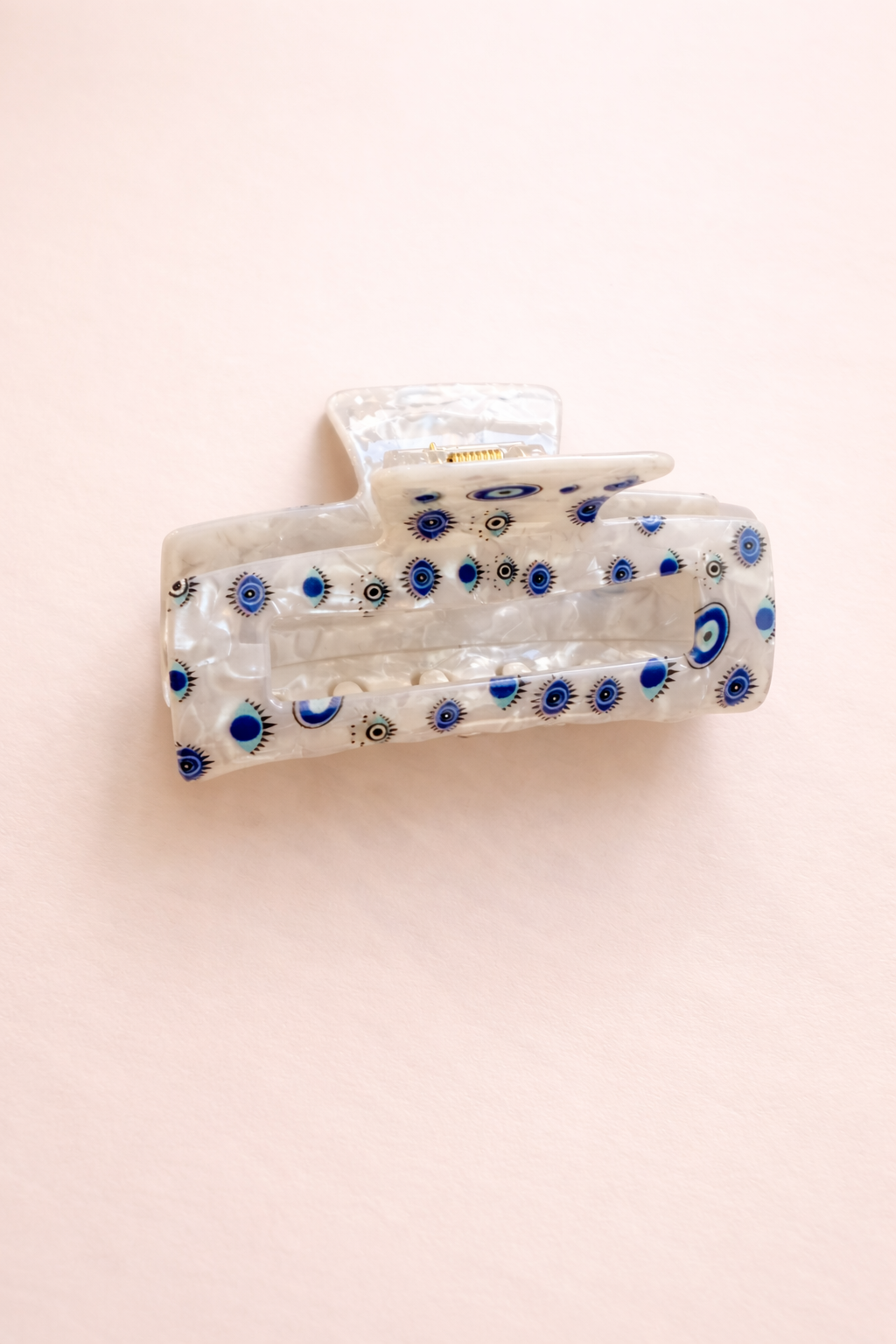 PINCE À CHEVEUX OEIL PORTE BONHEUR