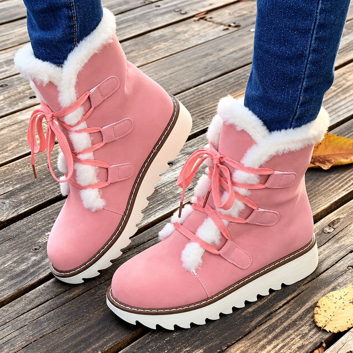 Bottes Hiver Fourrées Femme – Mysia Paris-women's boots-Mysia Paris-Rose-36-Mysia Paris