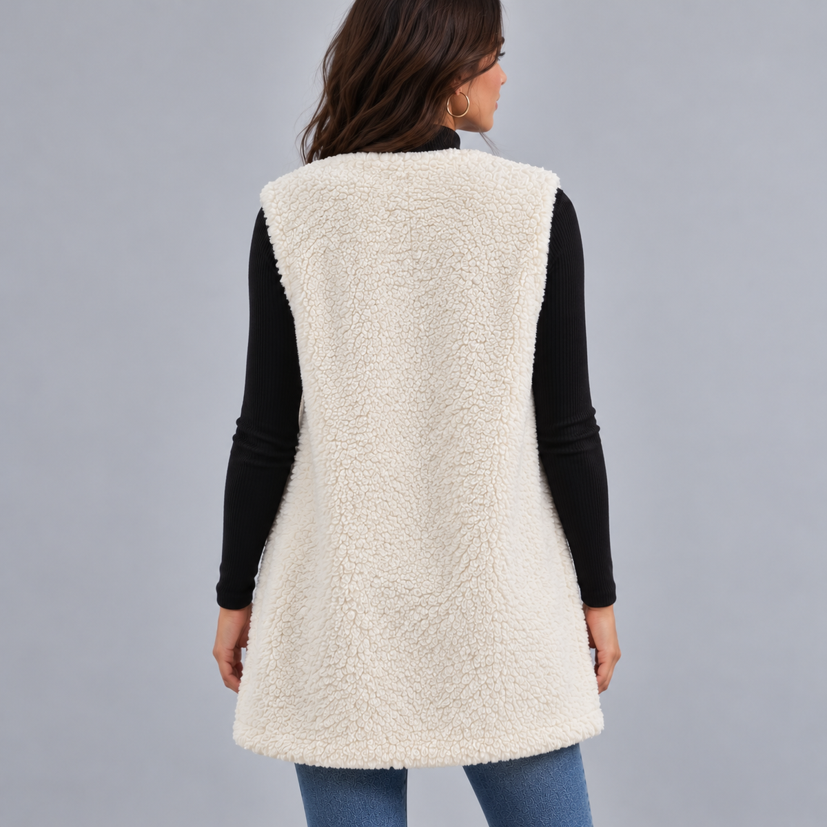Cardigan Sans Manche Femme, Gilet Polaire - Mysia Paris-women's cardigan-Mysia Paris