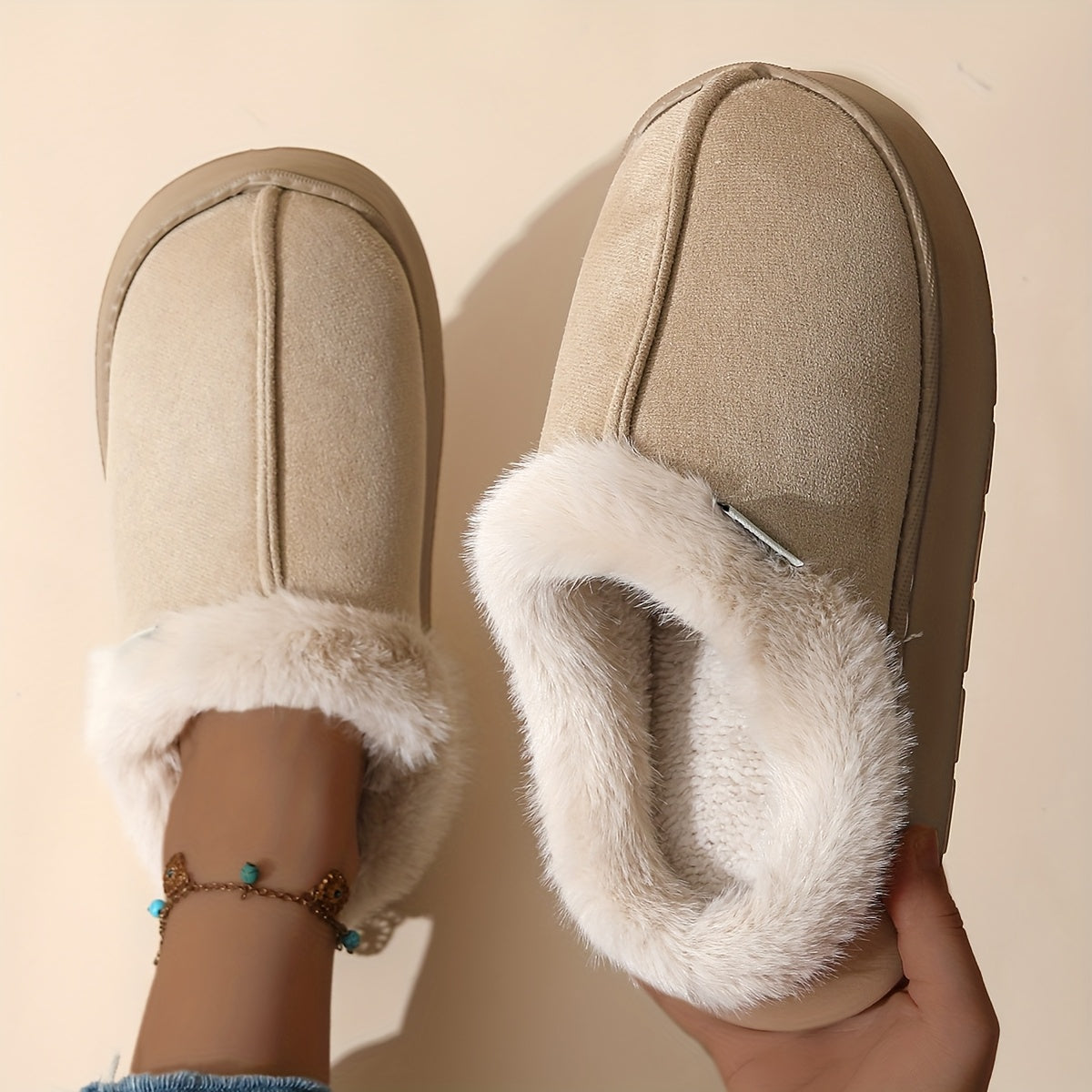 Chaussons Femme Fourré, Pantoufles Confort idéale hiver-women's boots-Mysia Paris