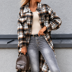 Chemise Longue Oversize Femme en Jean, chic et originale-women's shirt-Noir-S-Mysia Paris