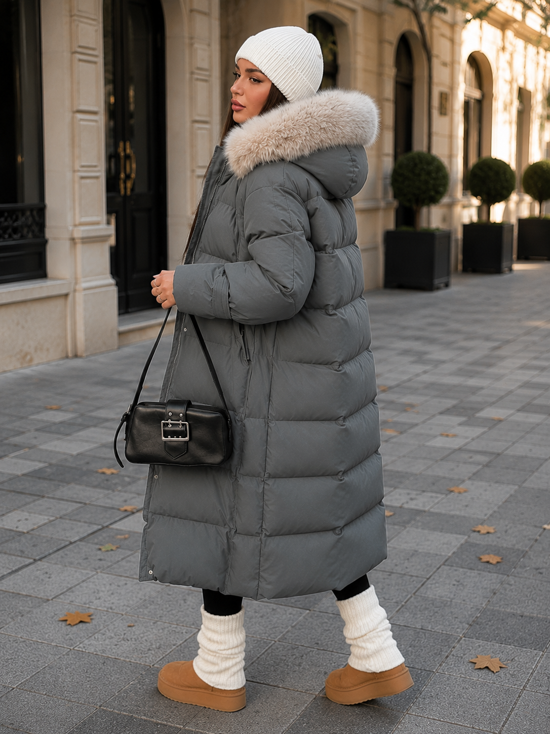 Doudoune Femme à Capuche, Manteau Long - Mysia Paris-women's coat-Mysia Paris