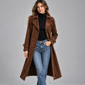 Manteau Long Femme Chaud, idéale hiver - Mysia Paris-women's coat-Marron-S-Mysia Paris