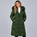 Manteau Long Femme Hiver - Mysia Paris-women's coat-Vert-S-Mysia Paris