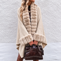 Manteau Long Femme Oversize, idéale pour hiver-women's coat-Kaki-S-Mysia Paris