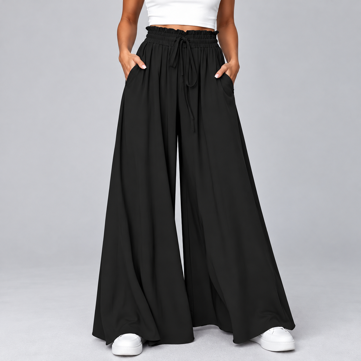Pantalon Large En Lin Femme - Mysia Paris