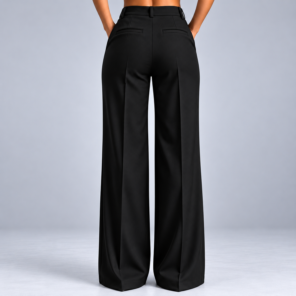 Pantalon Large Femme, Taille Haute Fluide - Mysia Paris-women's pants-Mysia Paris