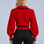 Pull En Laine Chaud Femme, Col Chic - Mysia Paris-women's sweater-Mysia Paris