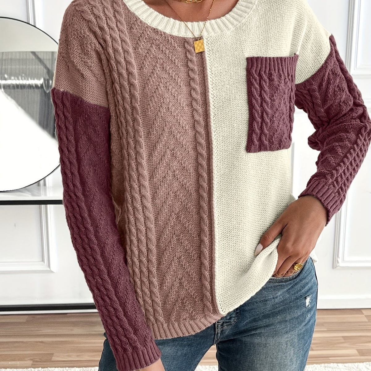 Pull En Laine Femme Chaud pour l'hiver - Mysia Paris-women's sweater-Mysia Paris