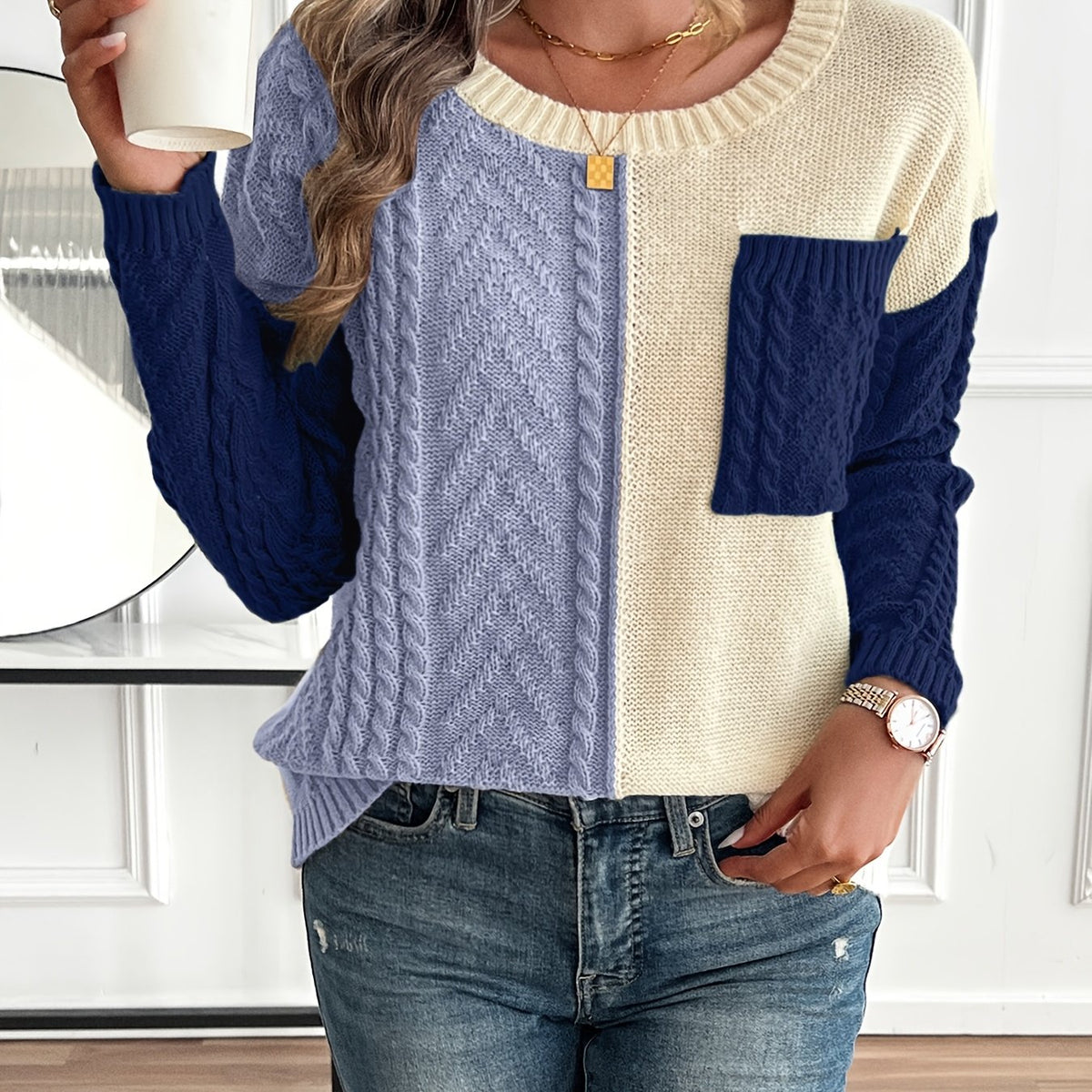 Pull En Laine Femme Chaud pour l'hiver - Mysia Paris-women's sweater-Mysia Paris