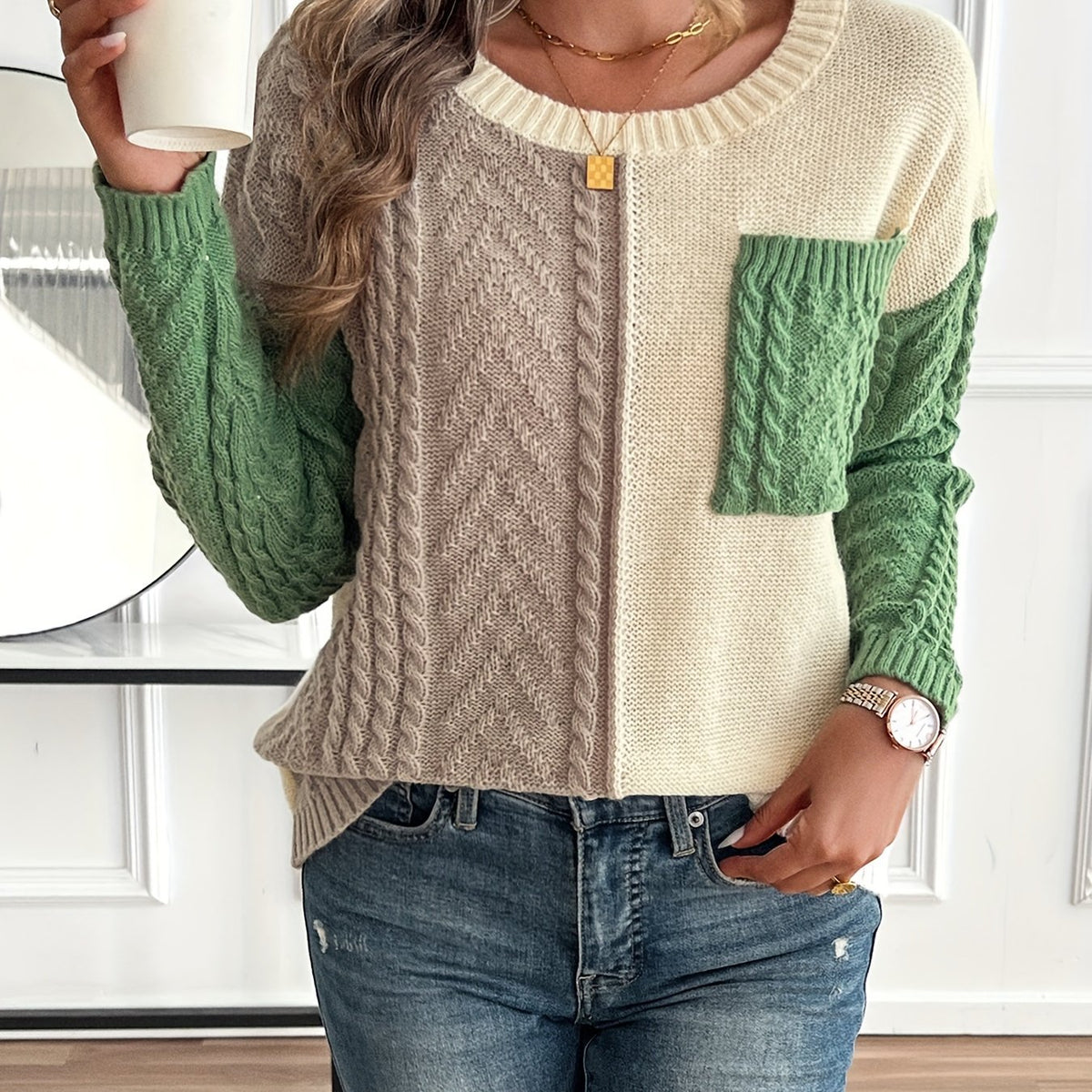 Pull En Laine Femme Chaud pour l'hiver - Mysia Paris-women's sweater-Mysia Paris