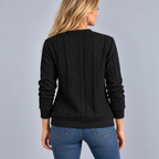 Pull En Laine Polaire Femme, Demi-Zip - Mysia Paris-women's sweater-Mysia Paris