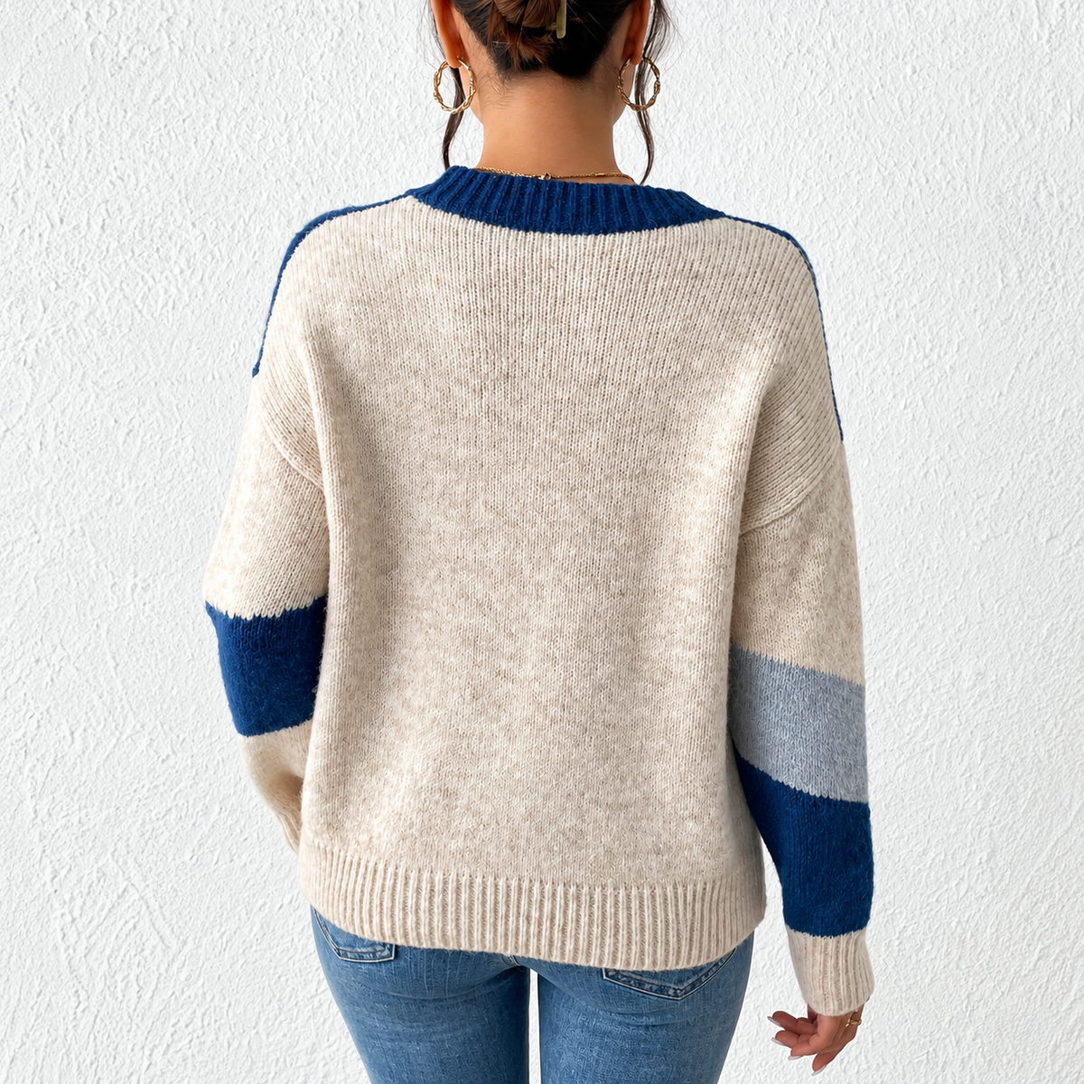 Pull Femme Chic Originale En Laine - Mysia Paris-women's sweater-Mysia Paris