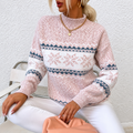 Pull Femme en Cachemire Chaud - idéale pour l'hiver-women's sweater-Rose-S-Mysia Paris