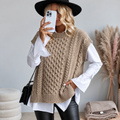 Pull Sans Manches Femme, Gilet Polaire - Mysia Paris-women's sweater-Kaki-S-Mysia Paris