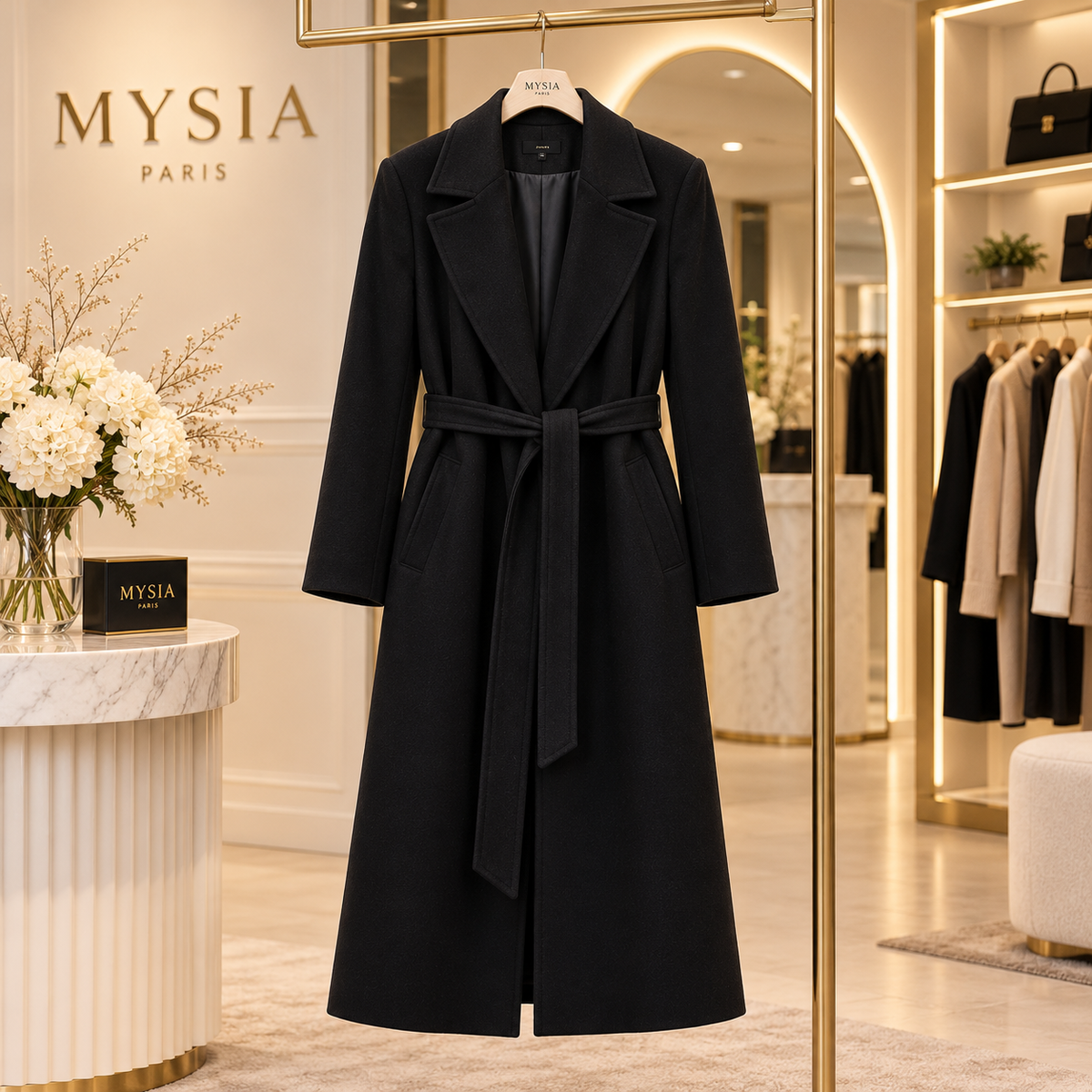 Trench Femme Long, Manteau Hiver Chic - Mysia Paris-women's coat-Mysia Paris