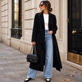 Trench Femme Long, Manteau Hiver Chic - Mysia Paris-women's coat-Noir-S-Mysia Paris