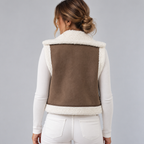 Veste Sans Manches Femme, Laine Polaire idéale hiver - Mysia Paris-women's jacket-Mysia Paris