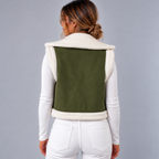 Veste Sans Manches Femme, Laine Polaire idéale hiver - Mysia Paris-women's jacket-Mysia Paris