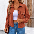 Veste mi saison femme, Style bombers - Mysia Paris-women's jacket-Café-S-Mysia Paris