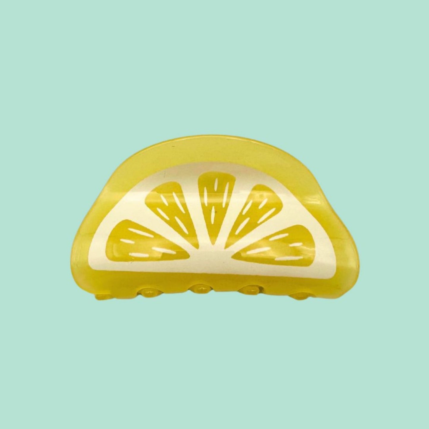 PINCE À CHEVEUX CITRON